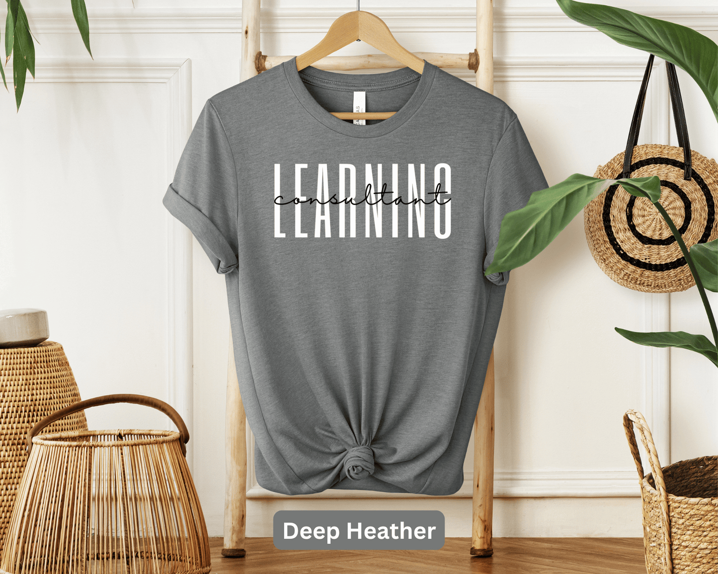 Learning Consultant T-Shirt - Education Advisor Tee - Professional Learning Coach Gift Apparel