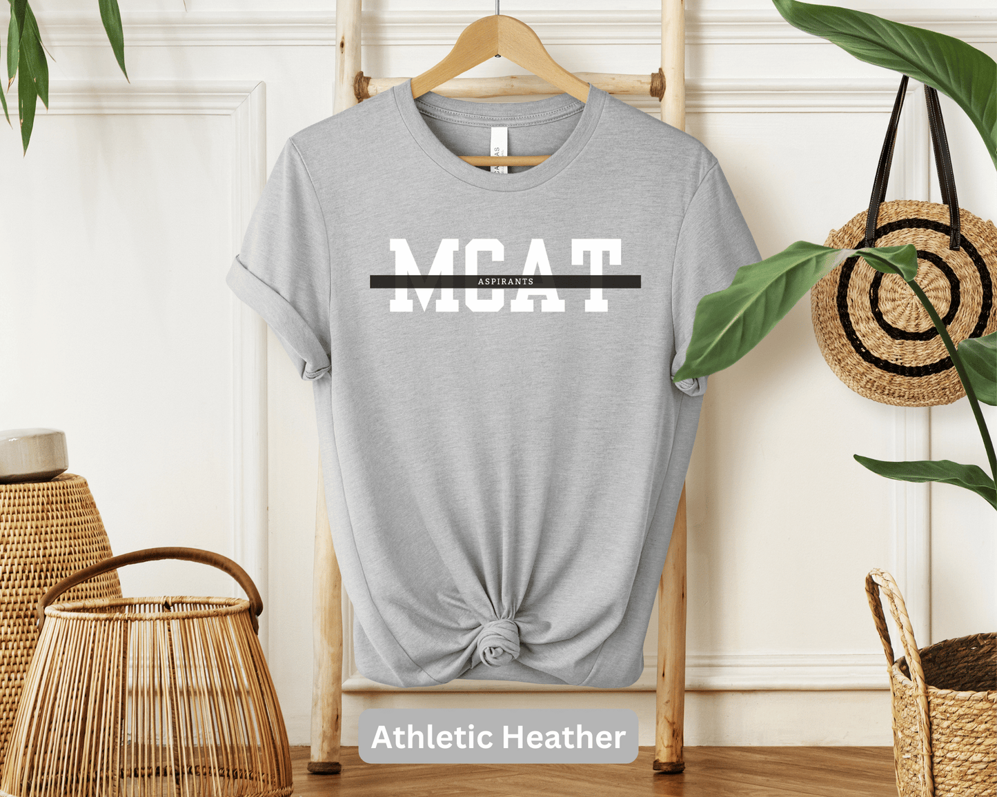 MCAT Prep T-Shirt - Ace Your Medical College Admission Test with Inspirational Study Gear