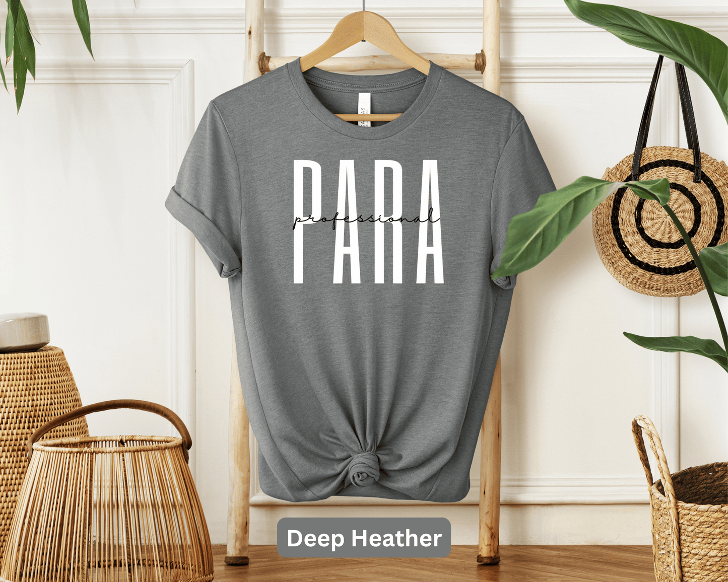 Para Professional T-Shirt: Educational Assistant Tee, Classroom Support Shirt, School Staff, Education Team, Gift for Para Professionals