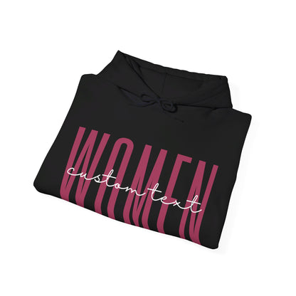 Personalized Women -  Hooded Sweatshirt