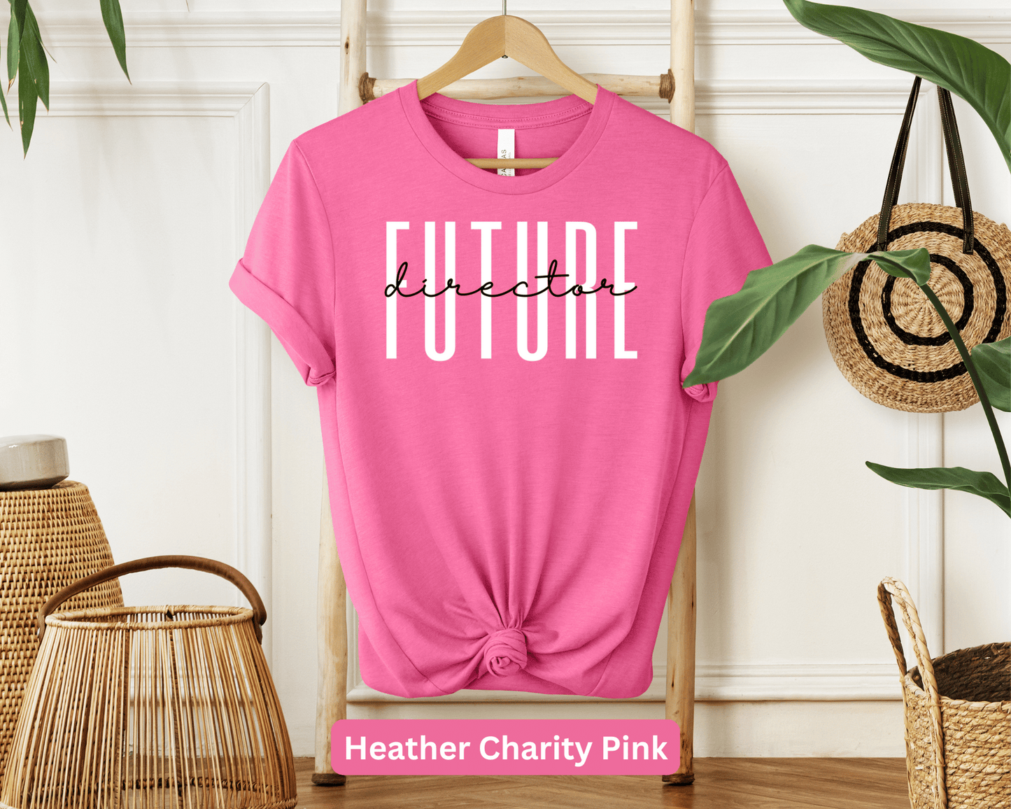 Future Director: Aspiring Leader Tee, Executive Trainee Shirt, Management Professional Top, Corporate Visionary Apparel