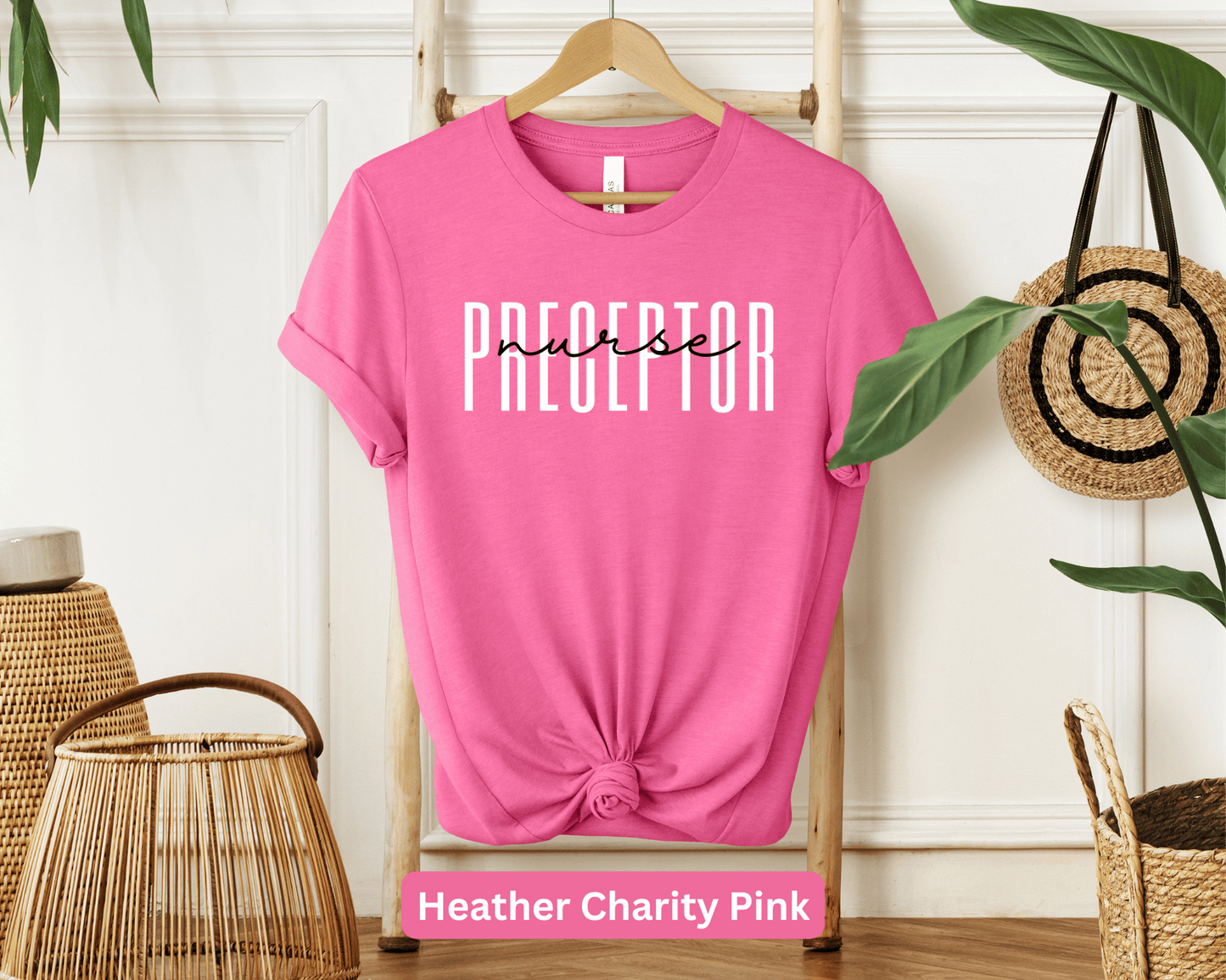 Nurse Preceptor T-Shirt - Mentor Tee - Gift for Nursing Preceptors - Inspirational Nursing Shirt - Professional Apparel