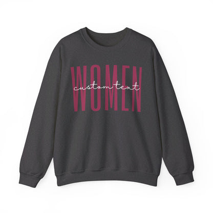 Personalized Women -  Sweatshirt