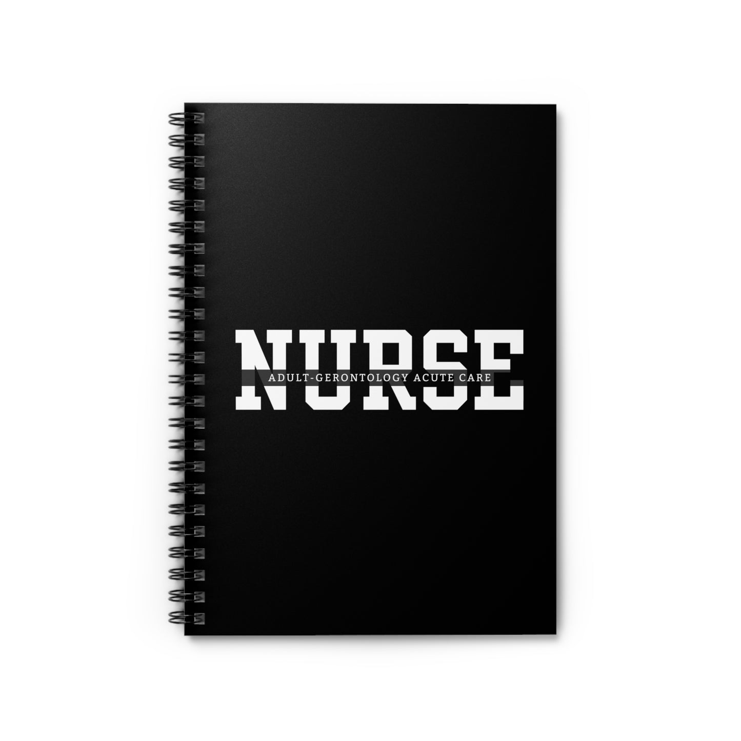 Adult-Gerontology Acute Care Nurse Exam Notebook - Study Journal, Ruled Line