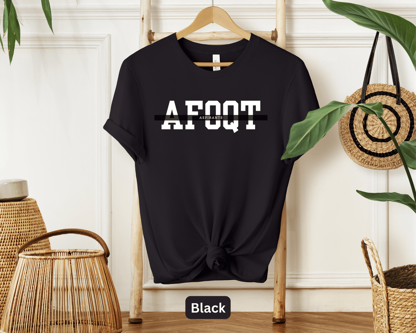 AFOQT Prep T-Shirt - Ace Your Air Force Officer Test, Motivational Military Exam Apparel