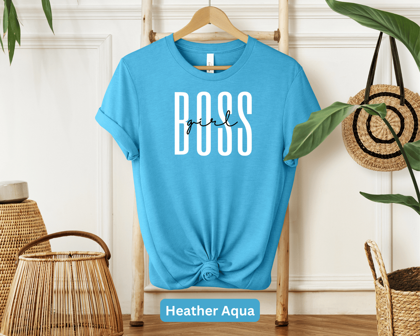 Boss Girl Shirt: Empowered Female Leader Tee, Entrepreneur Shirt, Future CEO, Girl Power, Feminist, Leadership, Rising Star, Gift for Women