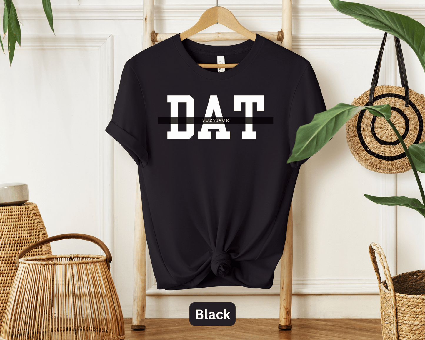 DAT Survivor T-Shirt | Dental Admission Test Success Tee | Future Dentist Apparel | Dental School Prep Gear | Student Achievement Gift