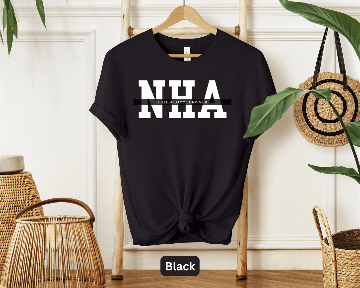 NHA Survivor T-Shirt | Nursing Home Administrator Exam Tee | Healthcare Management Success | Long-Term Care Leader Gift | Facility Director