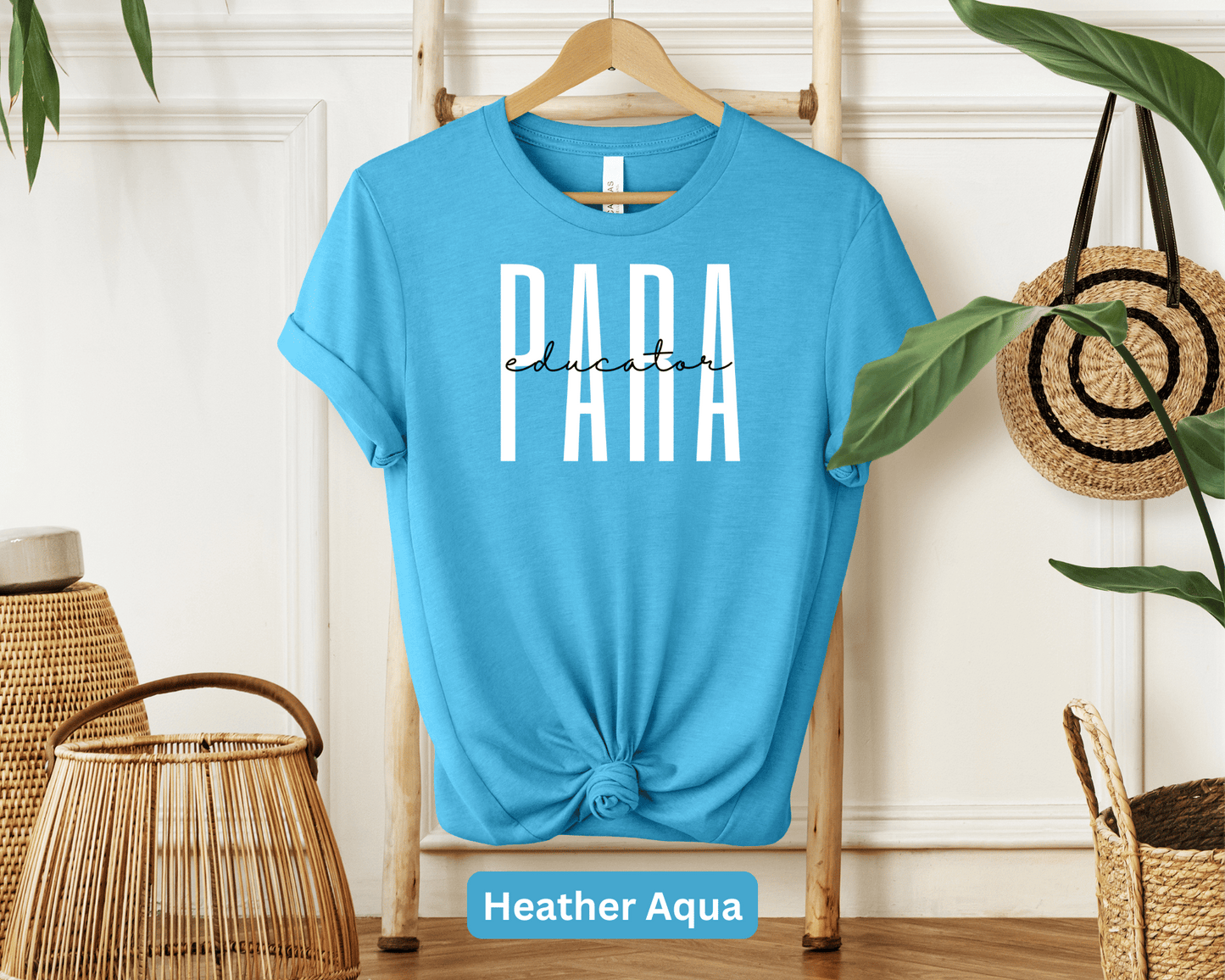 Para Educator Shirt: Paraprofessional Tee, Classroom Assistant Shirt, Special Education Top, Teachers Aide Apparel, Educational Support Gear