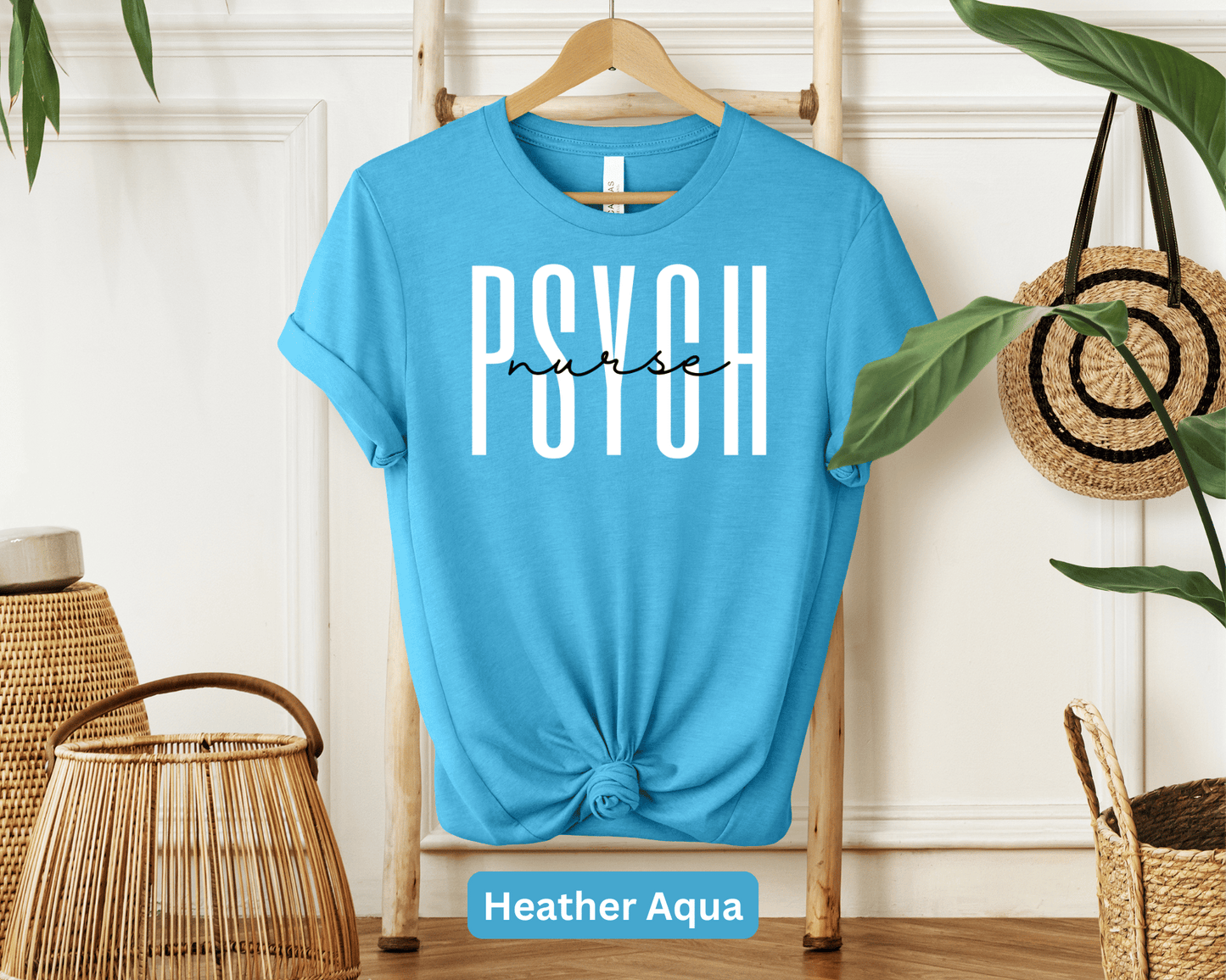 Psych Nurse T-Shirt: Psychiatric Nursing, Mental Health Professional Shirt, Behavioral Care Top, Psychiatry Expert Apparel, Mental Wellness