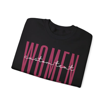Personalized Women -  Sweatshirt