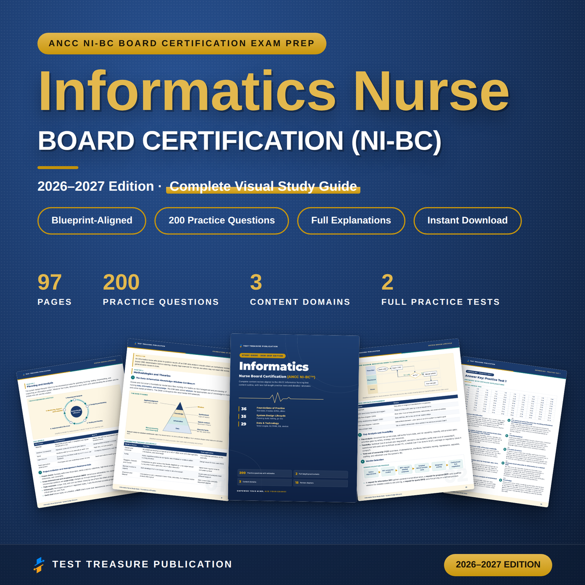 Informatics Nurse NI-BC Study Guide 2026–2027 | 200 Practice Questions