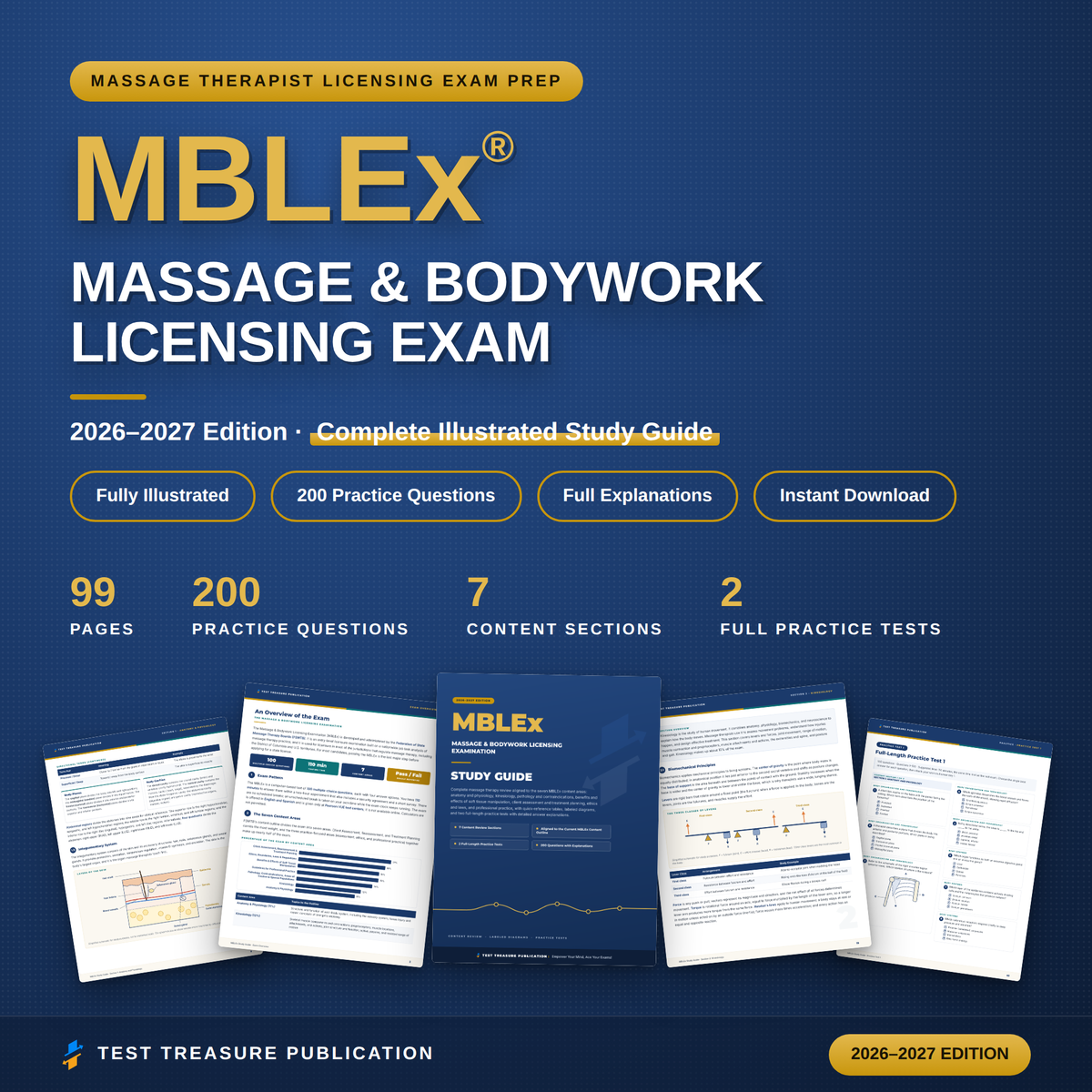 MBLEx Study Guide 2026–2027 — Redesigned Illustrated Edition | 200 Practice Questions