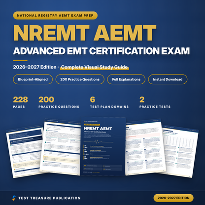 NREMT AEMT Study Guide 2026–2027 | Advanced EMT Exam Prep | 200 Practice Questions pdf