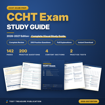 CCHT Exam Study Guide 2026–2027 | Certified Clinical Hemodialysis Technician Prep | Dialysis Tech | 200 Practice Questions | PDF