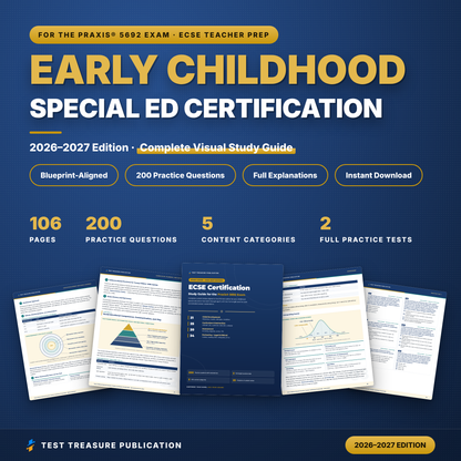 Early Childhood Special Education Teacher Certification Study Guide 2026-2027, Birth to 8 Early Intervention Exam Prep, 200 Questions PDF