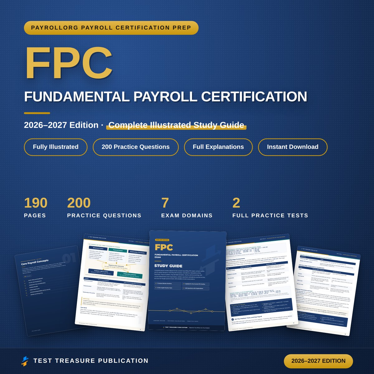 FPC Fundamental Payroll Certification Study Guide 2026–2027 | 200 Practice Questions