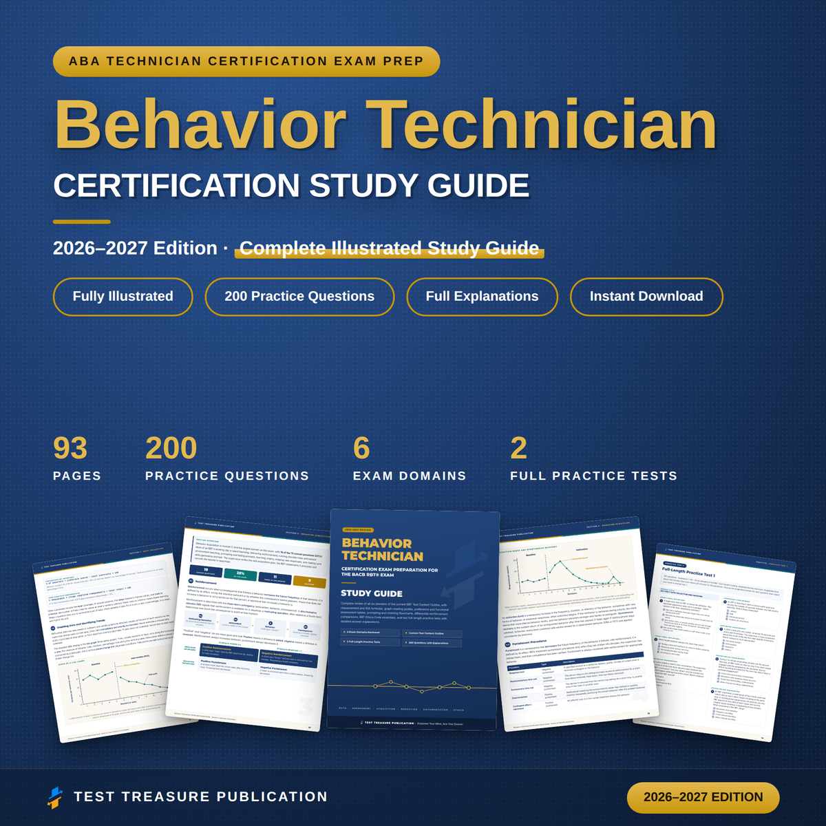 Behavior Technician Certification Study Guide 2026–2027 | 200 Practice Questions