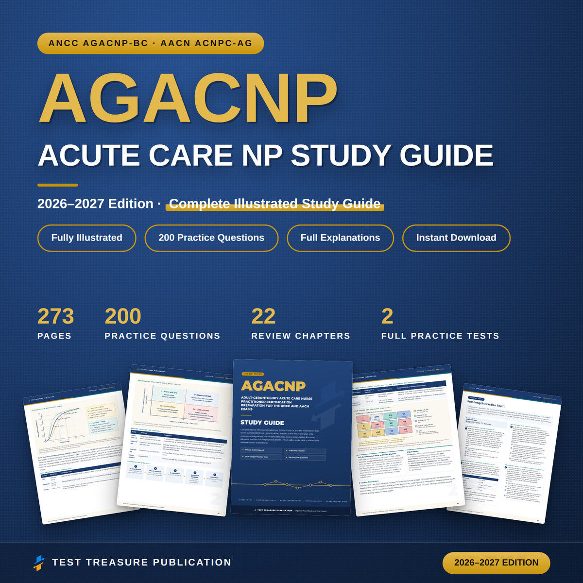 Adult-Gerontology Acute Care NP Study Guide 2026–2027 | 200 Practice Questions