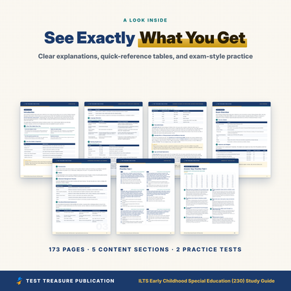 ILTS Early Childhood Special Education (230) Study Guide 2026–2027 | Illinois ECSE Teacher Exam Prep, Illustrated, 200 Practice Questions