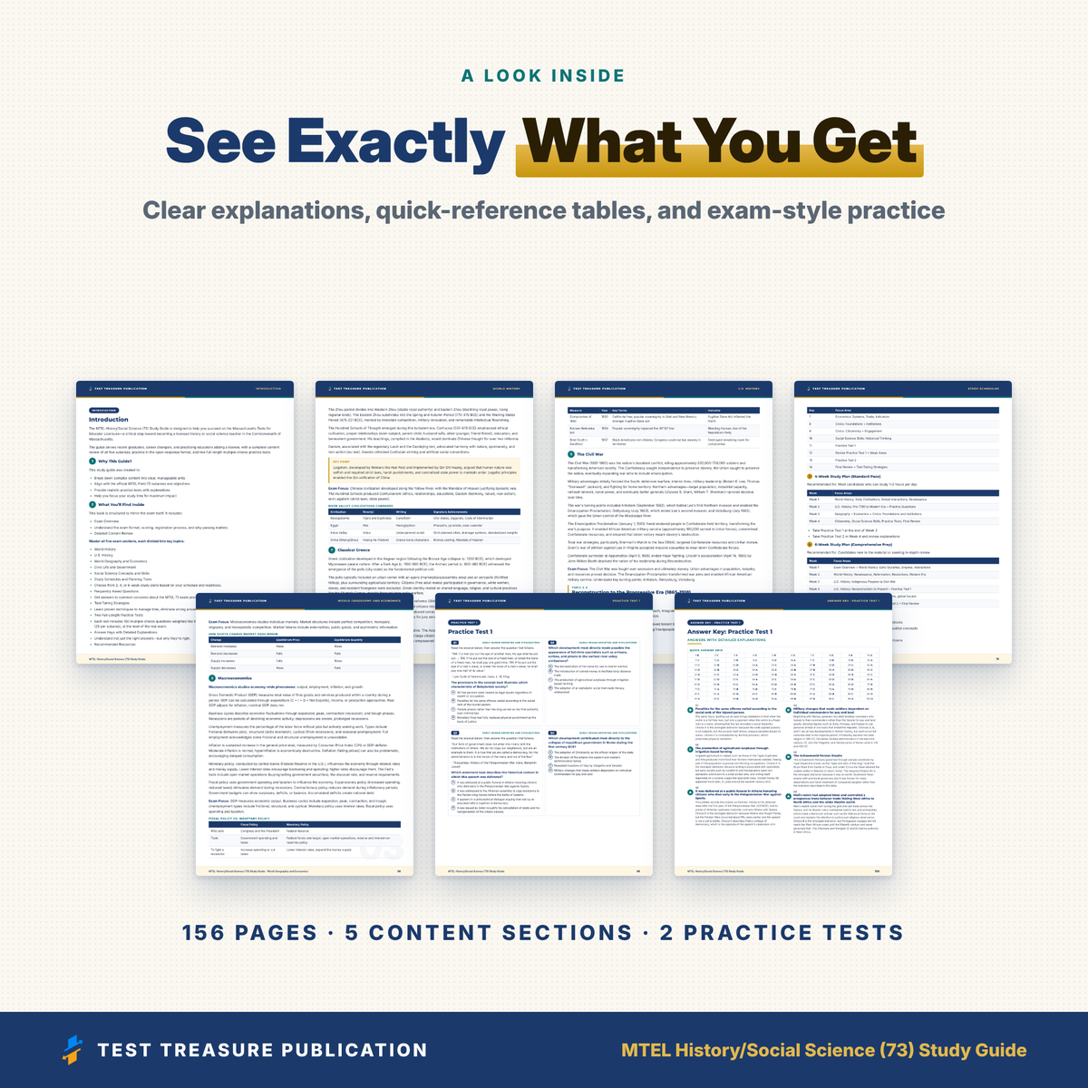 MTEL History/Social Science (73) Study Guide 2026–2027 | Massachusetts Teacher Certification Exam Prep