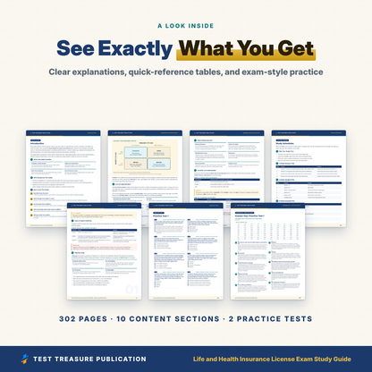 Life and Health Insurance License Exam Study Guide 2026–2027 | Insurance Producer Exam Prep + Practice Tests