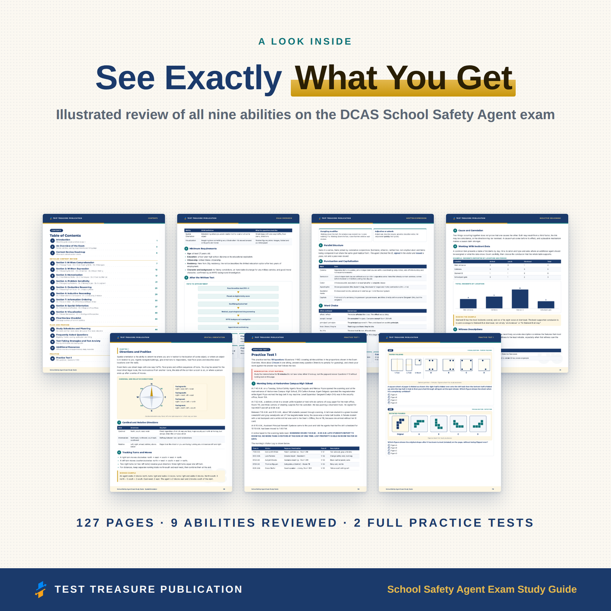 School Safety Agent Study Guide 2026–2027 | NYC DCAS Prep & 200 Practice Questions