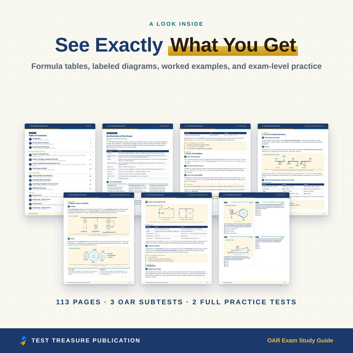 OAR Navy Officer Aptitude Rating Study Guide 2026–2027 | 200 Practice Questions
