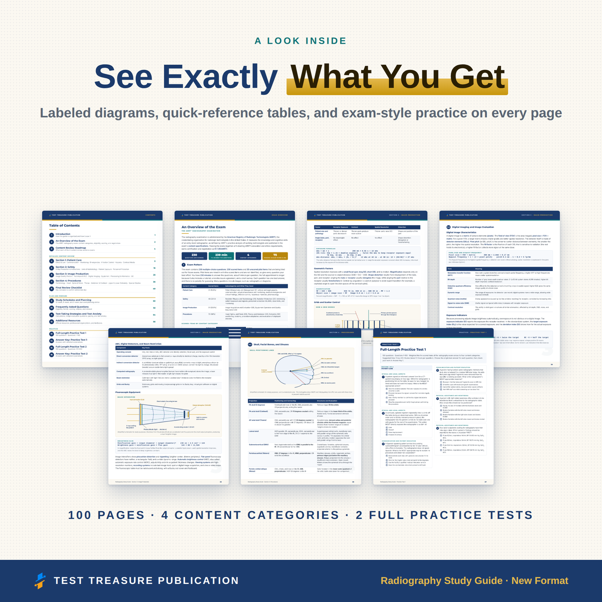 Radiography Study Guide 2026-2027 New Format Edition, Updated ARRT Registry Content, Rad Tech Exam Prep, 200 Practice Questions, PDF