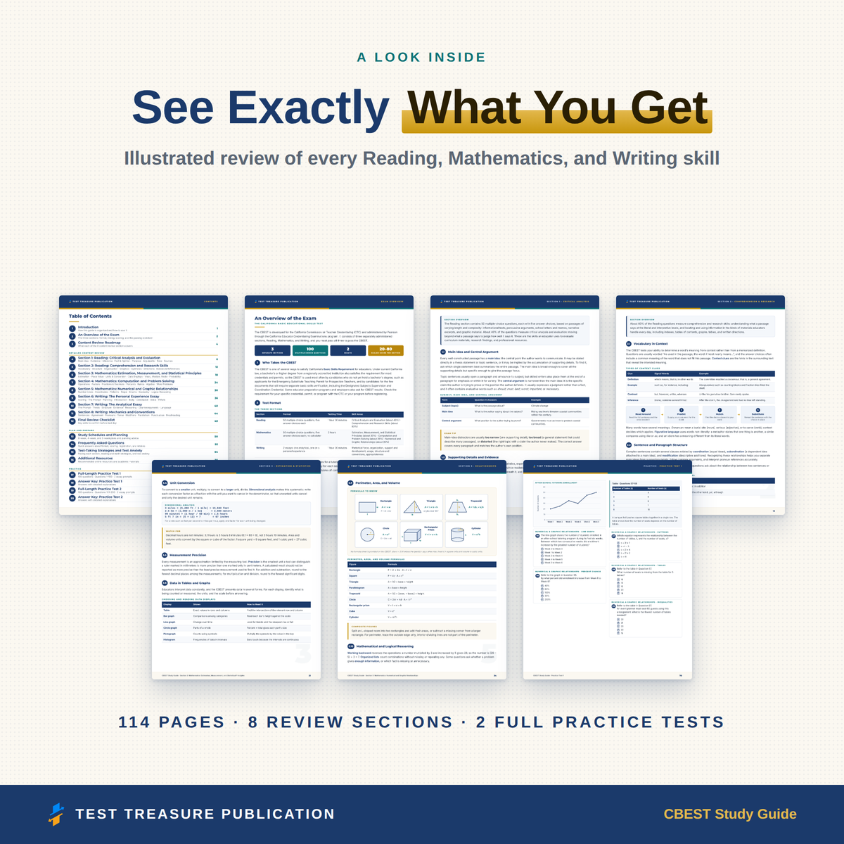 CBEST Study Guide 2026–2027 — Redesigned Illustrated Edition | 200 Practice Questions