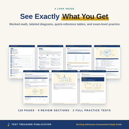 Nursing Admission Assessment Study Guide 2026-2027, Nursing School Entrance Exam Review for the HESI A2, 200 Practice Questions, PDF