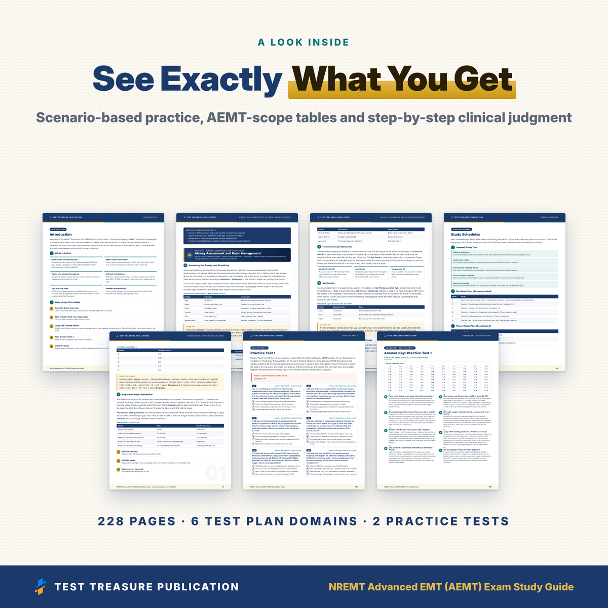 NREMT AEMT Study Guide 2026–2027 | Advanced EMT Exam Prep | 200 Practice Questions pdf