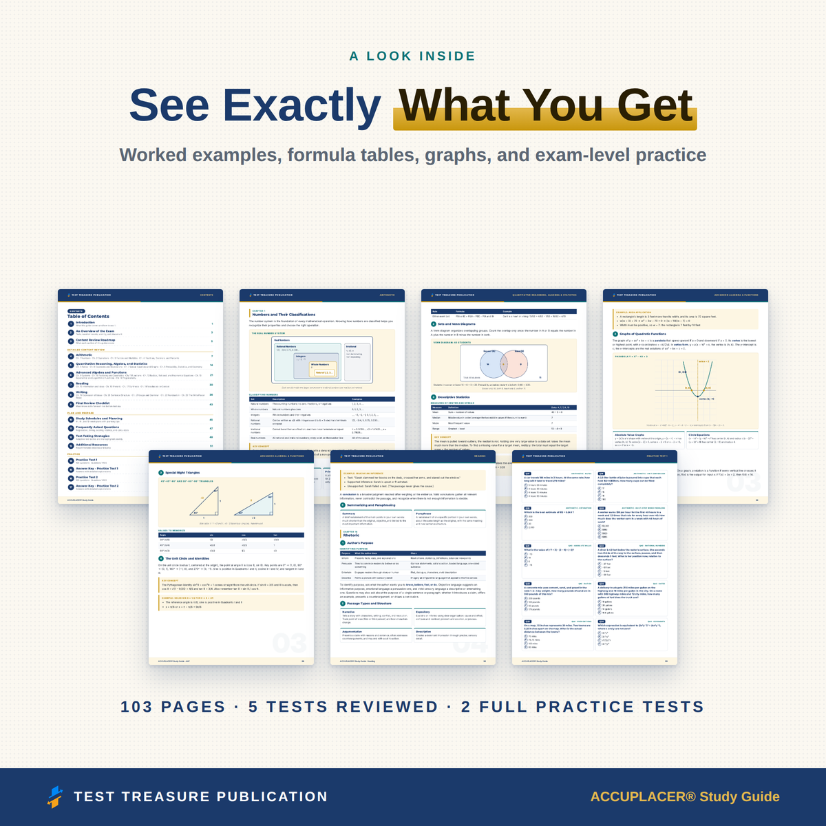 ACCUPLACER Study Guide 2026–2027 | Next-Generation Prep & 210 Practice Questions