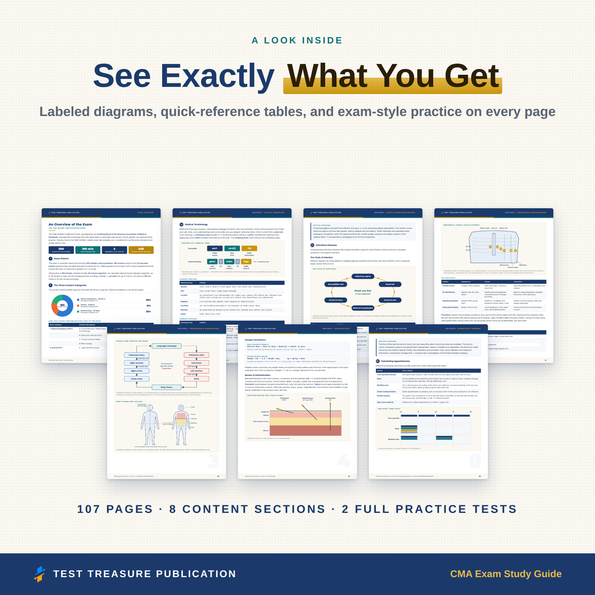 CMA (AAMA) Study Guide 2026–2027 — Redesigned Illustrated Edition | 200 Practice Questions