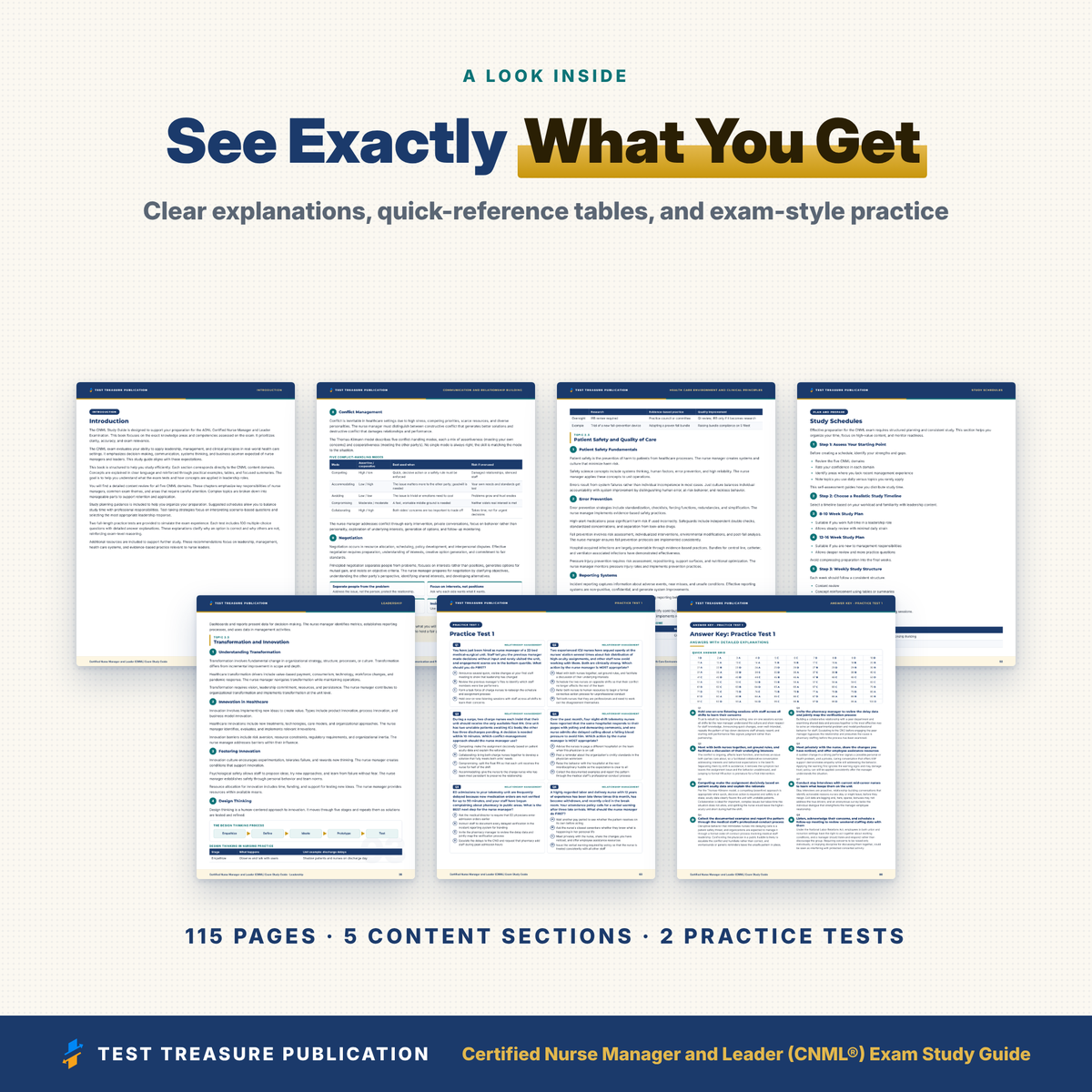 CNML Exam Study Guide 2026–2027 | Certified Nurse Manager and Leader Prep, Illustrated, 200 Practice Questions (PDF)