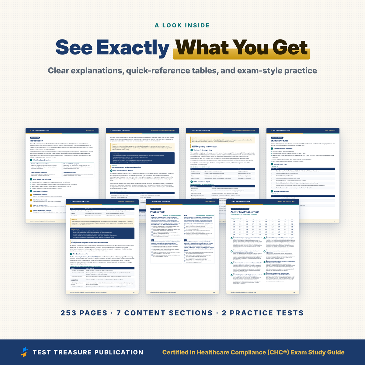 CHC Exam Study Guide 2026–2027 | Certified in Healthcare Compliance Prep | Compliance Officer Certification | 200 Practice Questions | PDF