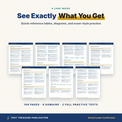 School Leader Certification Study Guide 2026-2027 | Administration and Supervision Exam Prep | 200 Practice Questions | Principal Test PDF