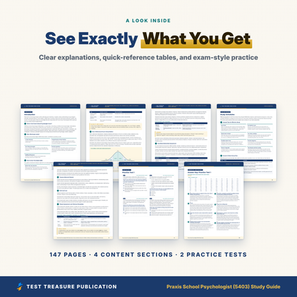Praxis School Psychologist (5403) Study Guide 2026–2027 | NCSP School Psych Exam Prep + 200 Practice Questions