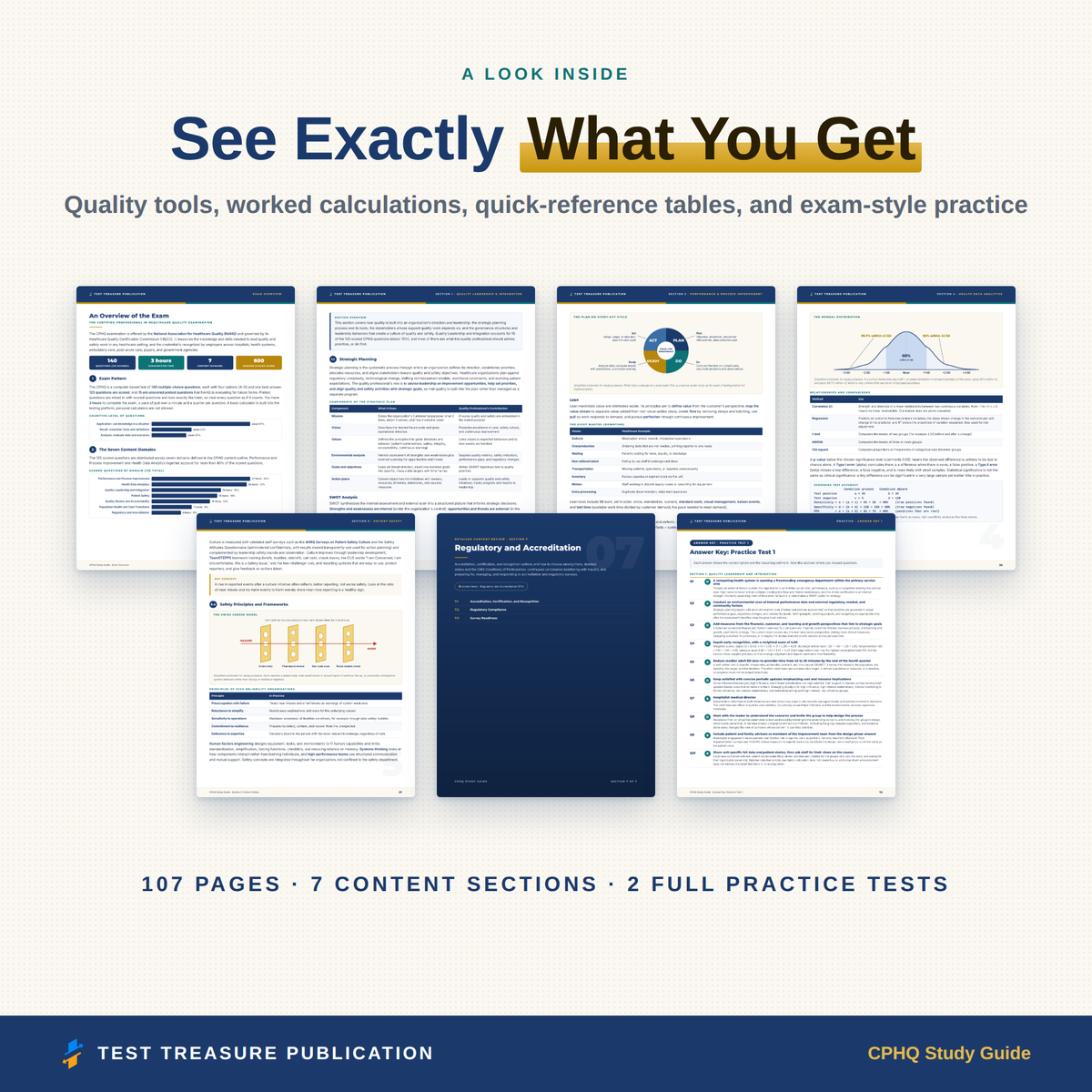 CPHQ Study Guide 2026–2027 — Redesigned Illustrated Edition | 200 Practice Questions