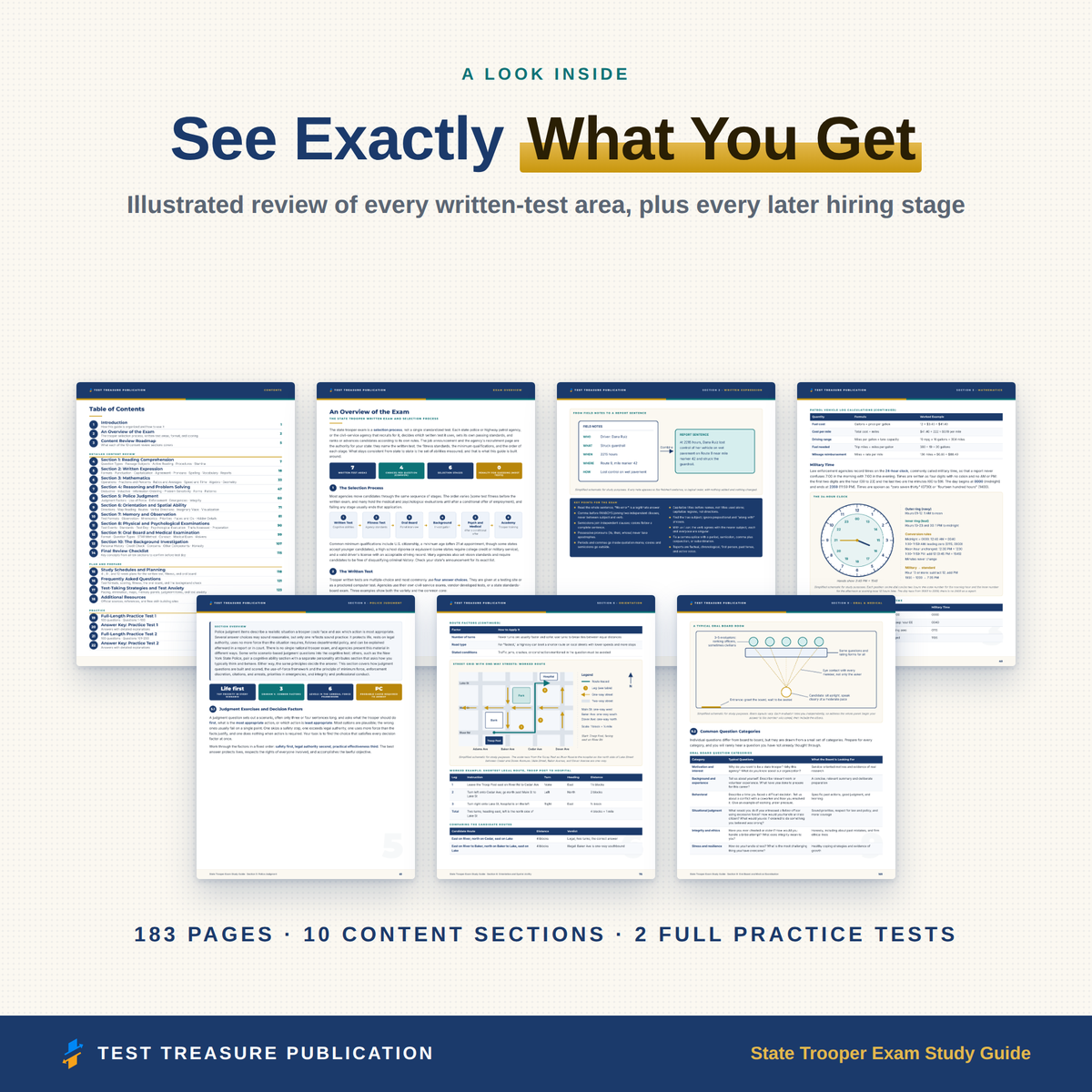 State Trooper Exam Study Guide 2026–2027 | State Police & Highway Patrol Prep