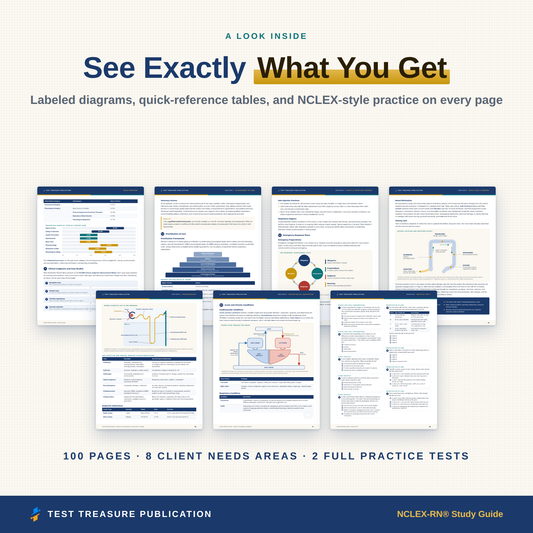 NCLEX-RN Study Guide 2026–2027 — Redesigned Illustrated Edition | 200 Practice Questions