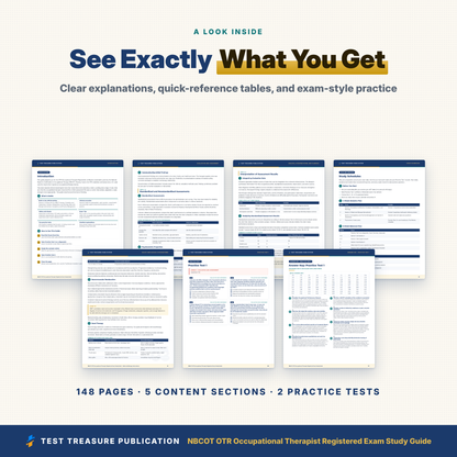 NBCOT OTR Exam Study Guide 2026–2027 | Occupational Therapist Registered Certification Prep (PDF)