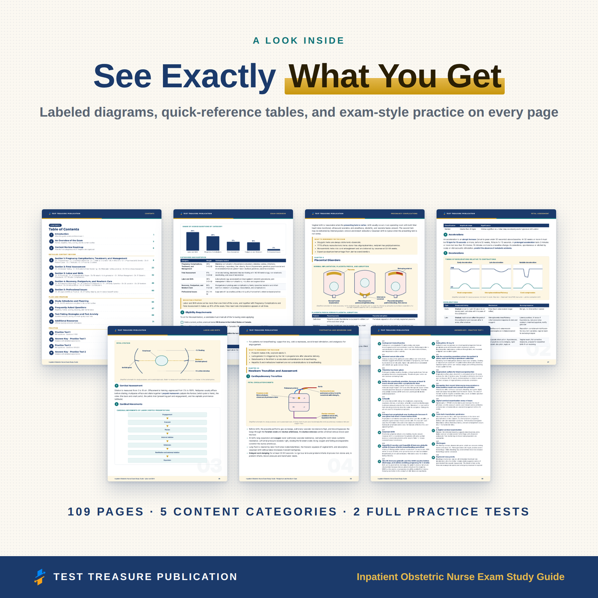 Inpatient Obstetric Nursing Study Guide 2026–2027 | RNC-OB Exam Prep & 200 Questions