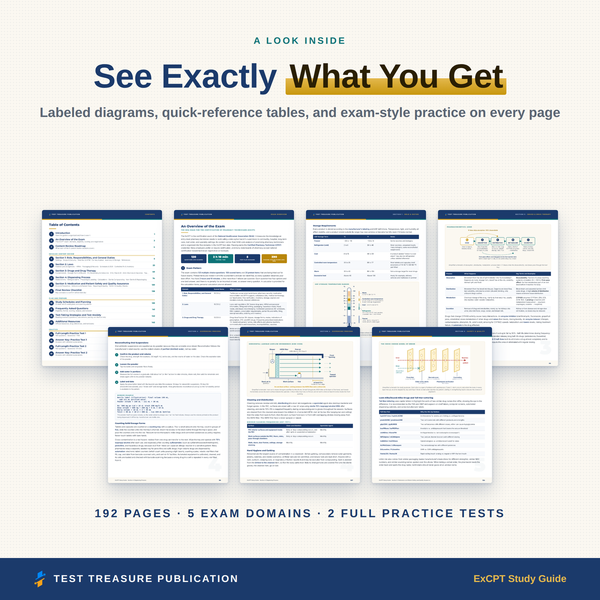 ExCPT Study Guide 2026–2027 — Redesigned Illustrated Edition | 200 Practice Questions