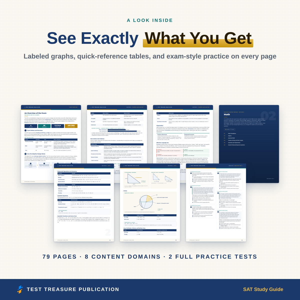 SAT Study Guide 2026–2027 — Redesigned Illustrated Edition | 200 Practice Questions