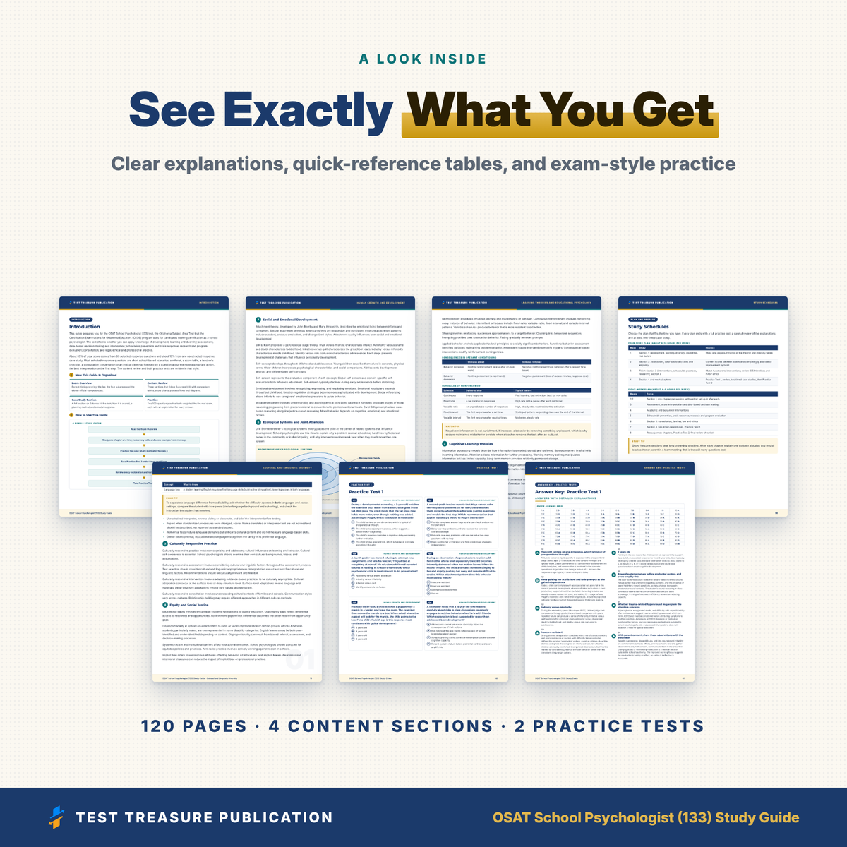 OSAT School Psychologist 133 Study Guide 2026–2027 | Oklahoma School Psychology Certification Exam Prep