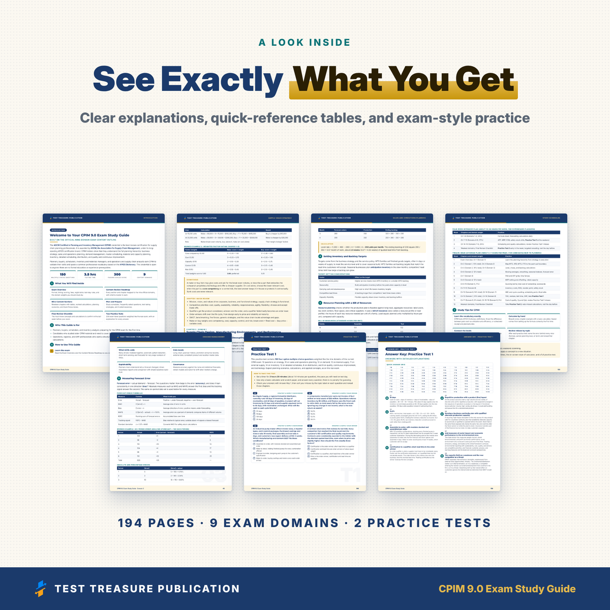 CPIM 9.0 Exam Study Guide 2026–2027 | Certified in Planning and Inventory Management Prep + Practice Tests