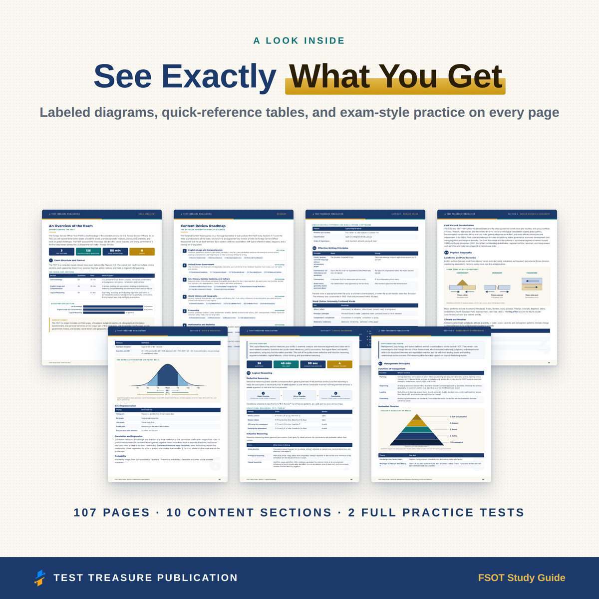 FSOT Study Guide 2026–2027 — Redesigned Illustrated Edition | 200 Practice Questions