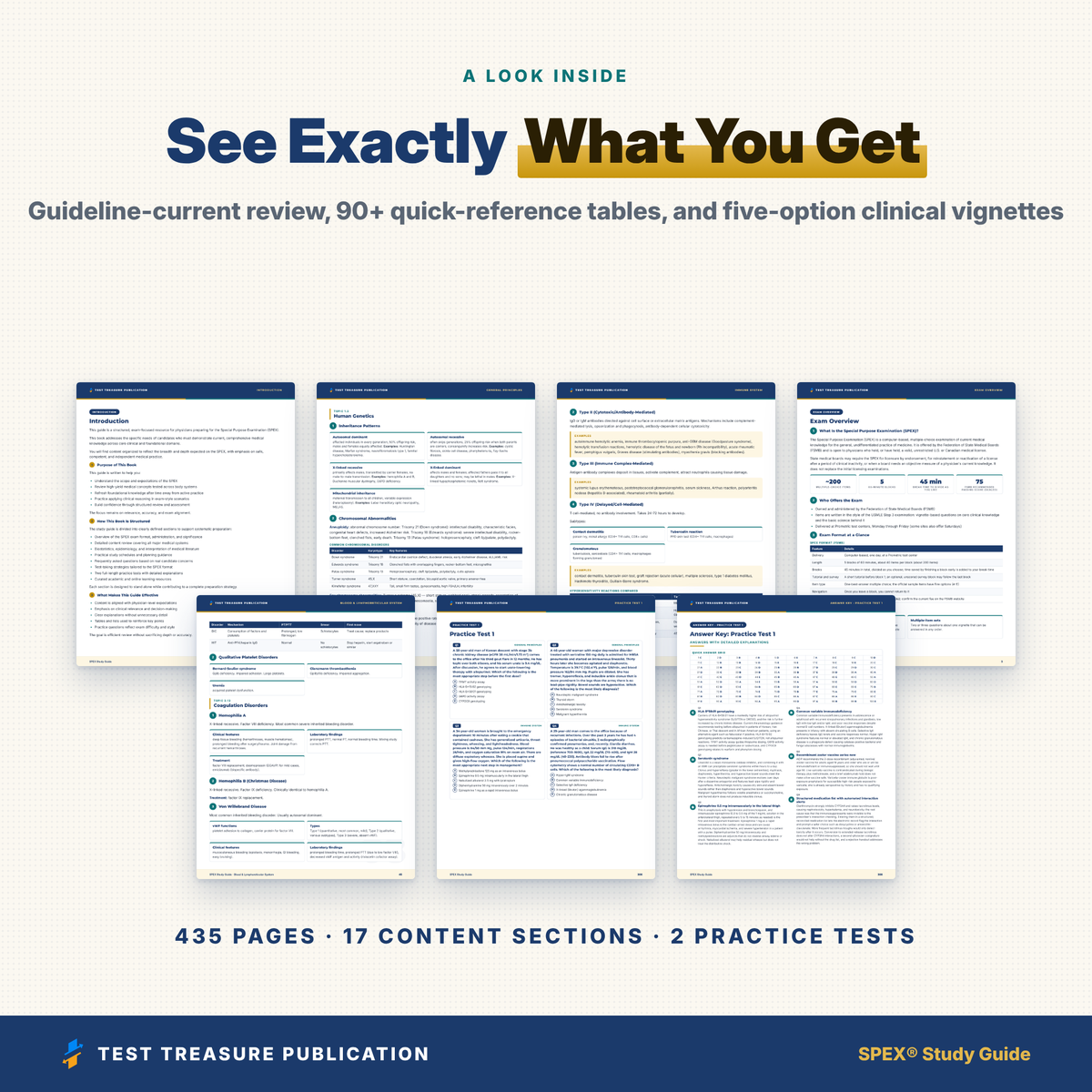 SPEX Study Guide 2026–2027 | Special Purpose Examination Physician Exam Prep + Practice Tests