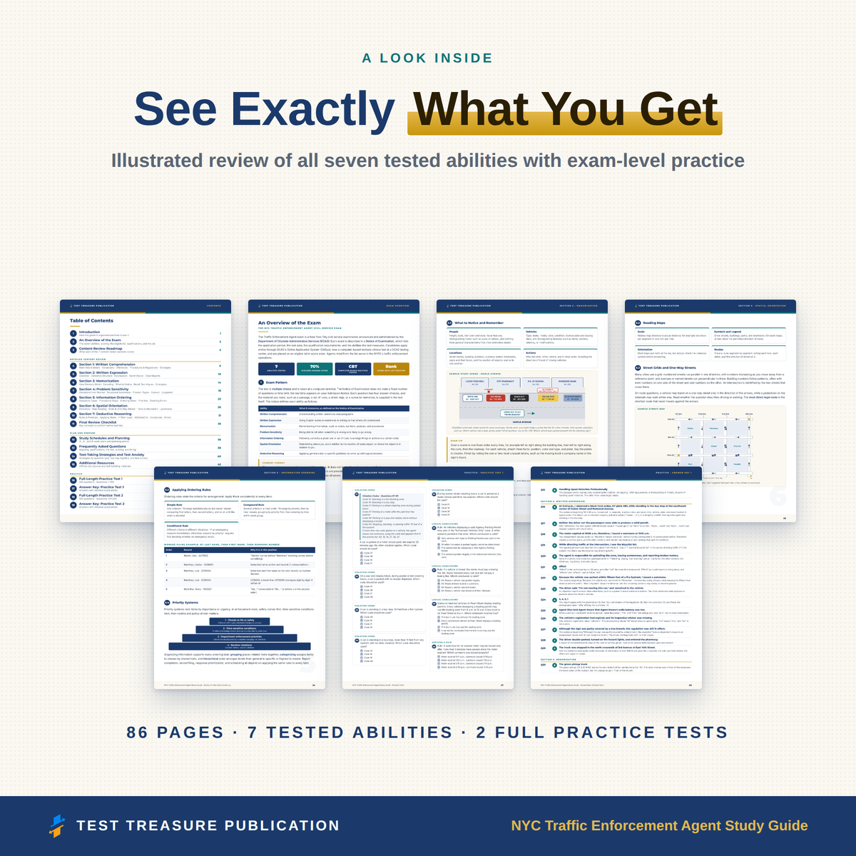 NYC Traffic Enforcement Agent Study Guide 2026–2027 | 200 Practice Questions